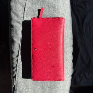 Kate Spade Red Leather Wallet